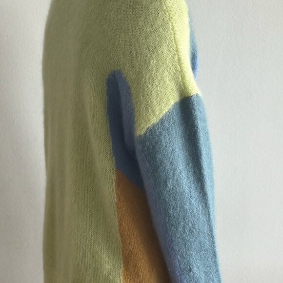 Diesel K-ARNEY Oversized Multicoloured Mohair Sweater - Size L - Picture 2 of 6